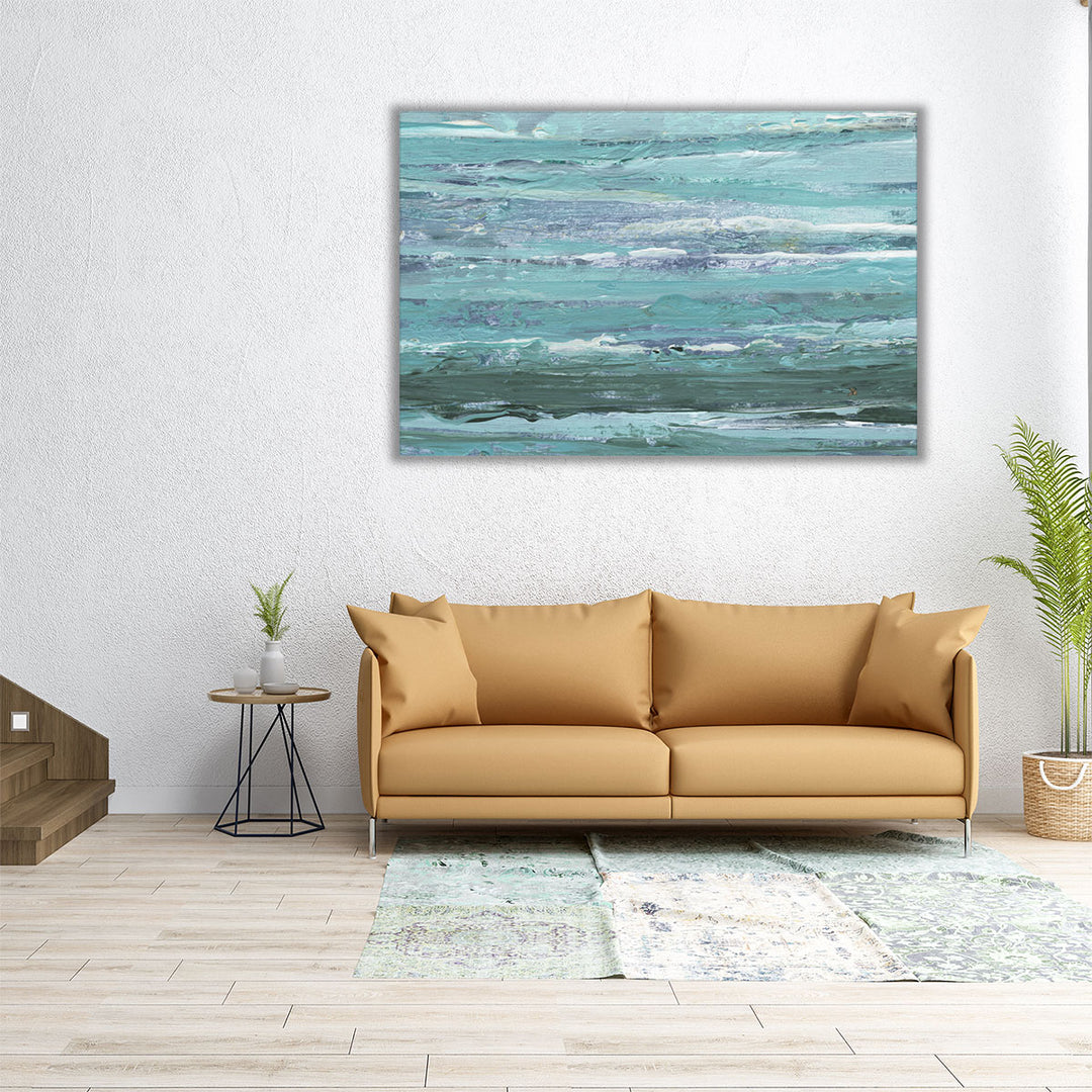 Linear Tides II - Canvas Print Wall Art