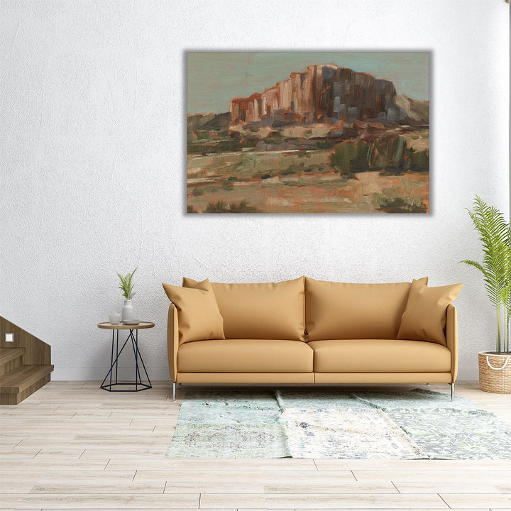 Red Rock Vista II - Canvas Print Wall Art