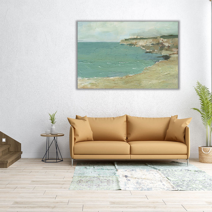 Sun Drenched Cliffs I - Canvas Print Wall Art