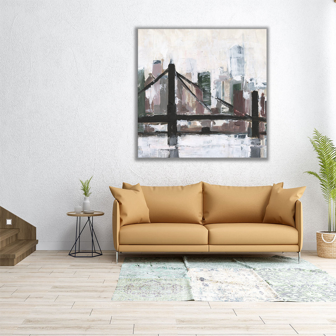 City Silhouette I - Canvas Print Wall Art