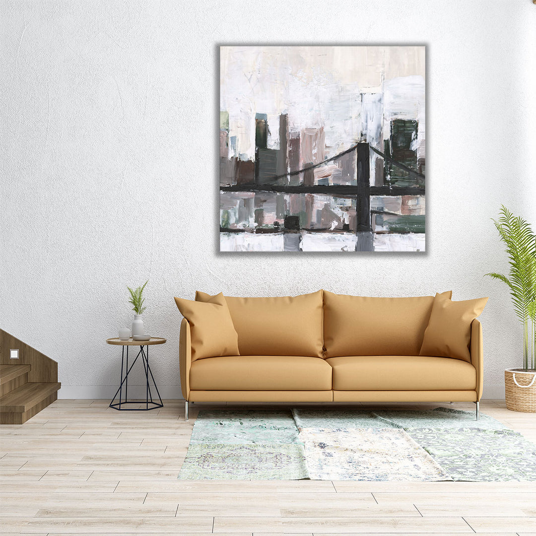 City Silhouette II - Canvas Print Wall Art