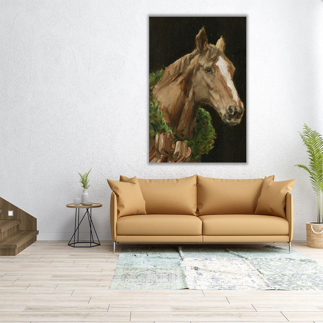 Holiday Horse I - Canvas Print Wall Art