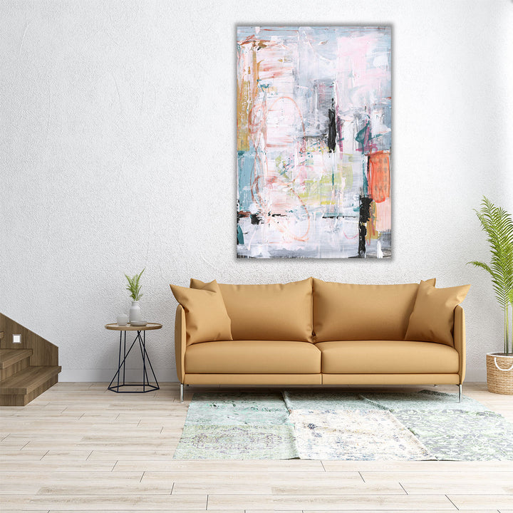 Vivid Haze I - Canvas Print Wall Art