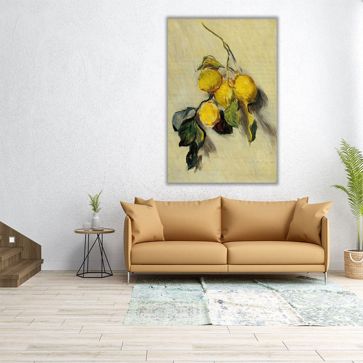 Branch of Lemons, 1883 - Canvas Print Wall Art