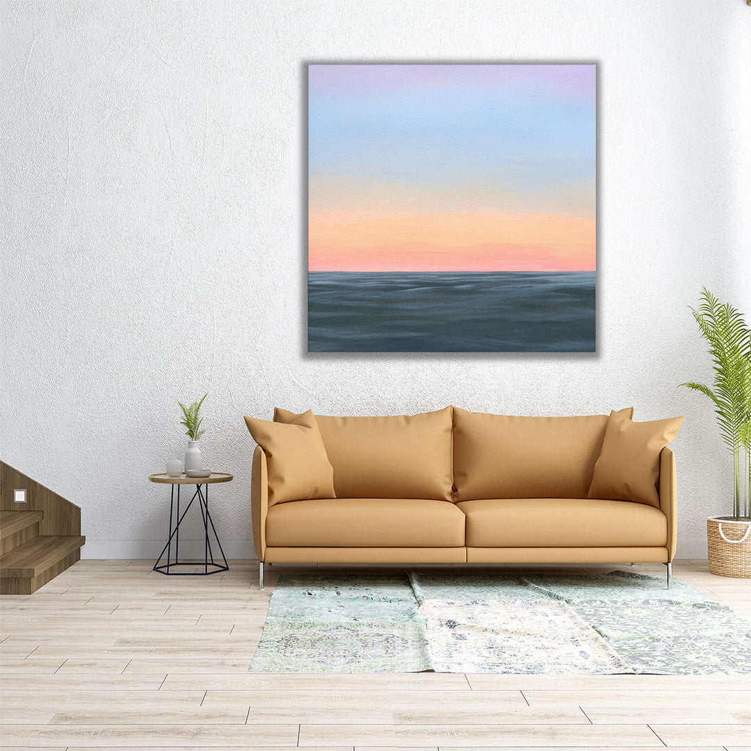 Sunrise Swim II - Canvas Print Wall Art