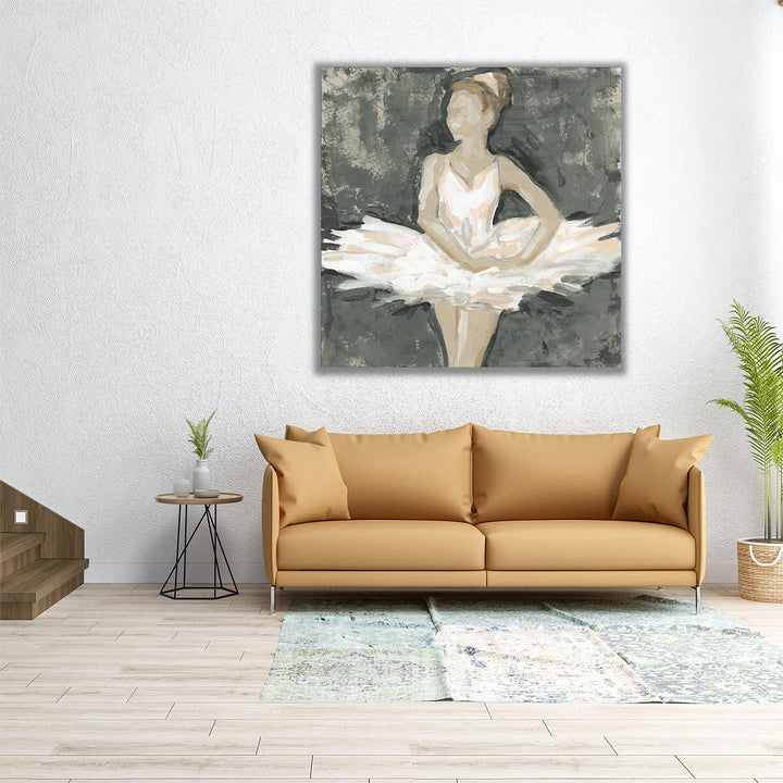 Ballerina Fresco I - Canvas Print Wall Art