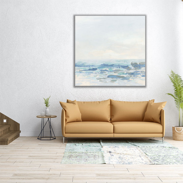 Cool Blue Coast II - Canvas Print Wall Art