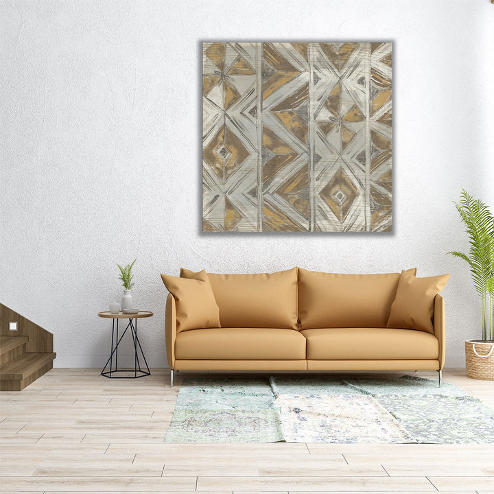 Earthtone Pattern I - Canvas Print Wall Art