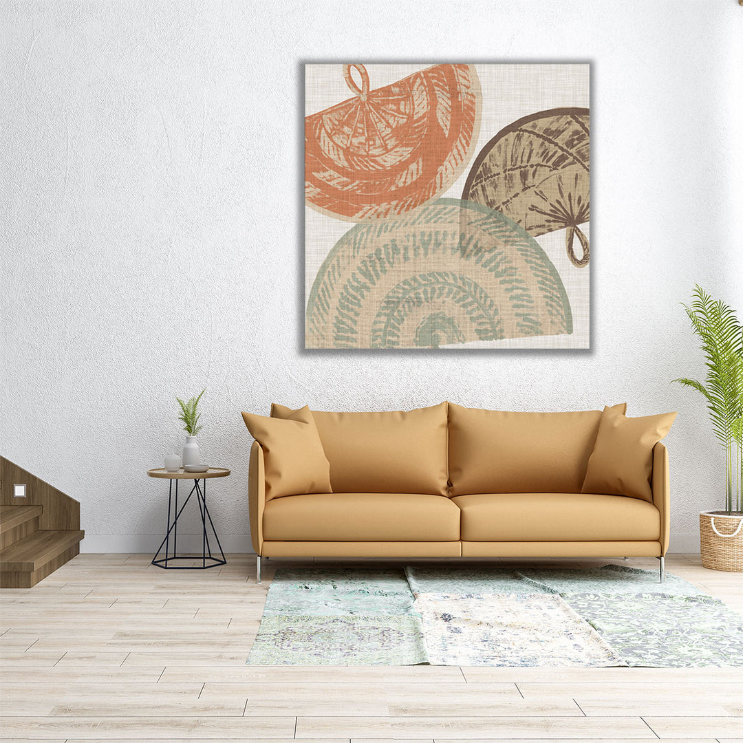 Fan Scatter II - Canvas Print Wall Art