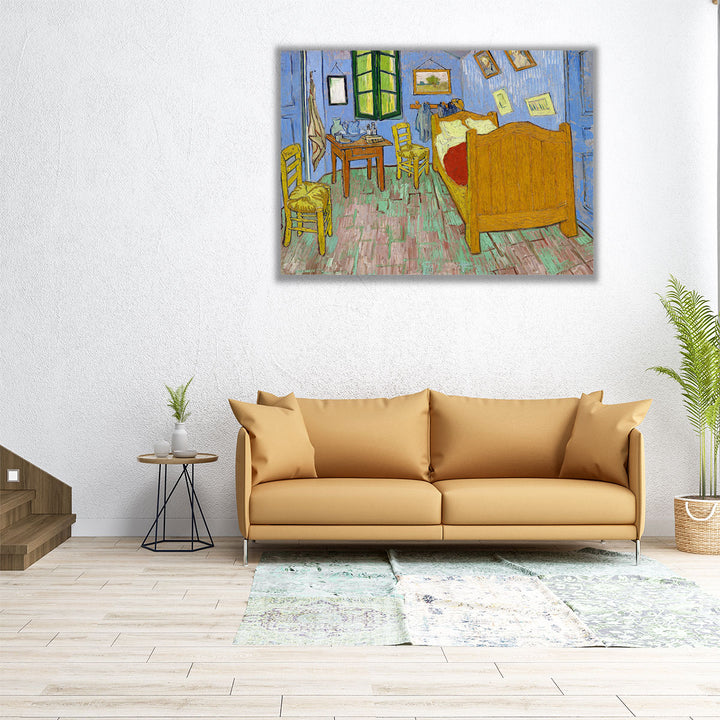 The Bedroom, 1889 - Canvas Print Wall Art