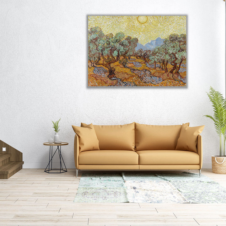 Olive Trees, 1889 - Canvas Print Wall Art
