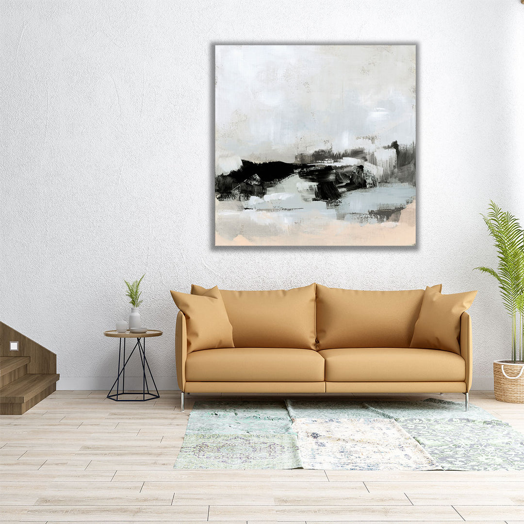 Obsidian Tundra II - Canvas Print Wall Art