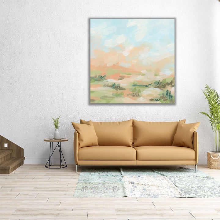 Peach Sierra I - Canvas Print Wall Art