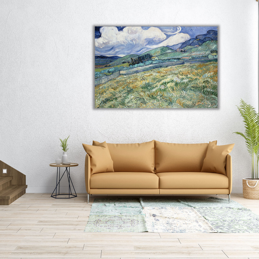 Landscape from Saint-Rémy - Canvas Print Wall Art