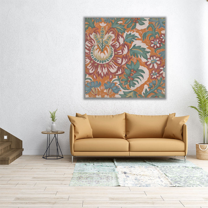 Terra Cotta Baroque II - Canvas Print Wall Art