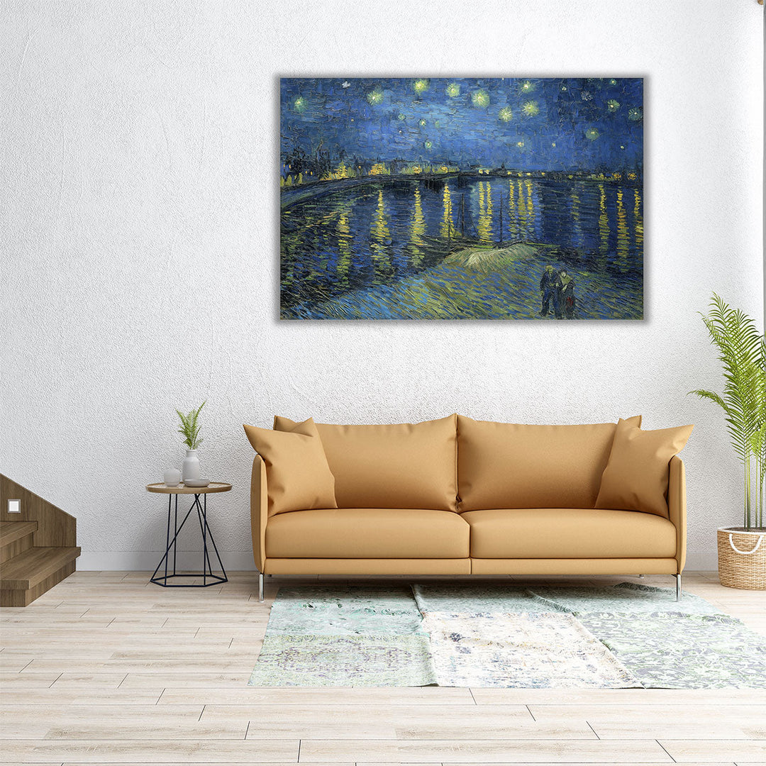 Starry Night Over the Rhone, 1888 - Canvas Print Wall Art