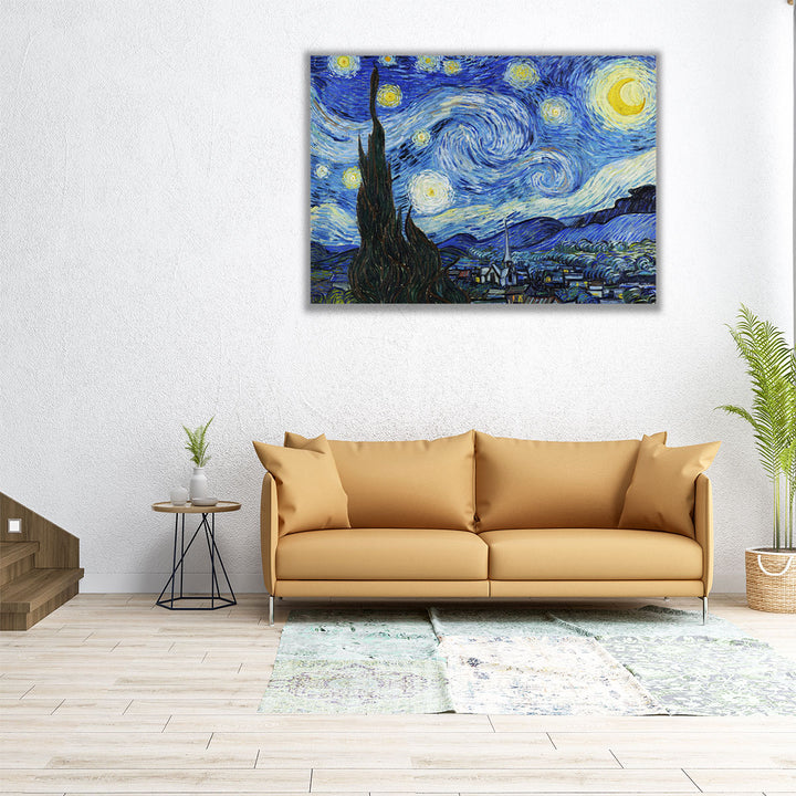The Starry Night, 1889 - Canvas Print Wall Art