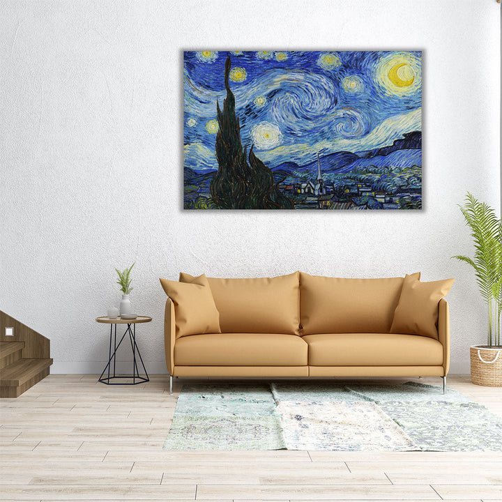 The Starry Night, 1889 - Canvas Print Wall Art