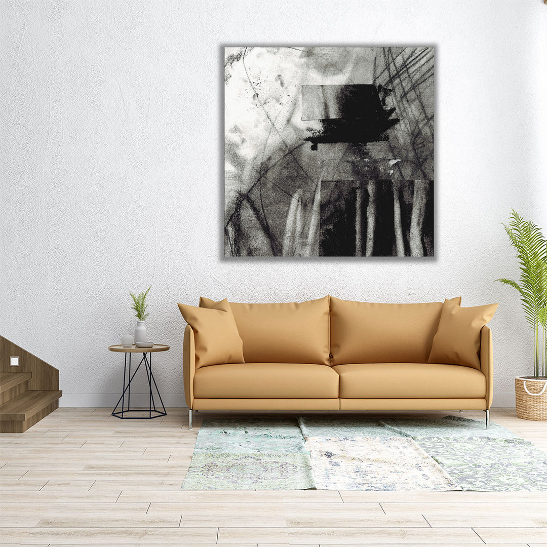 Charcoal Study II - Canvas Print Wall Art