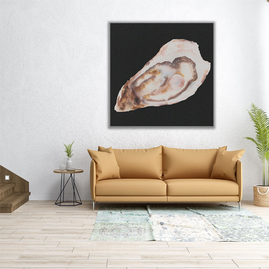 Oyster And Pearl II - Canvas Print Wall Art