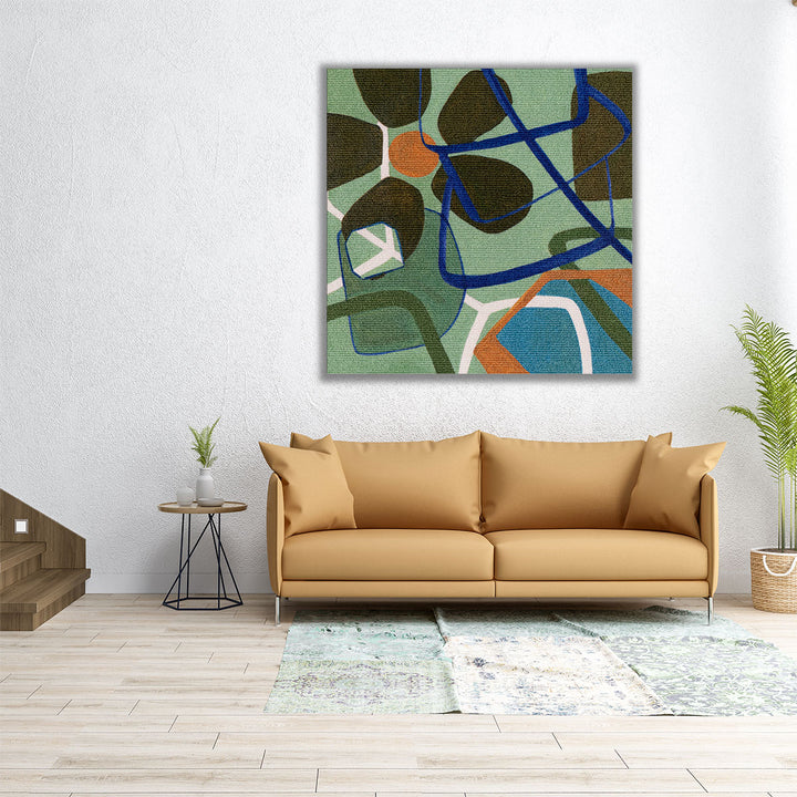 Rug Abstraction I - Canvas Print Wall Art