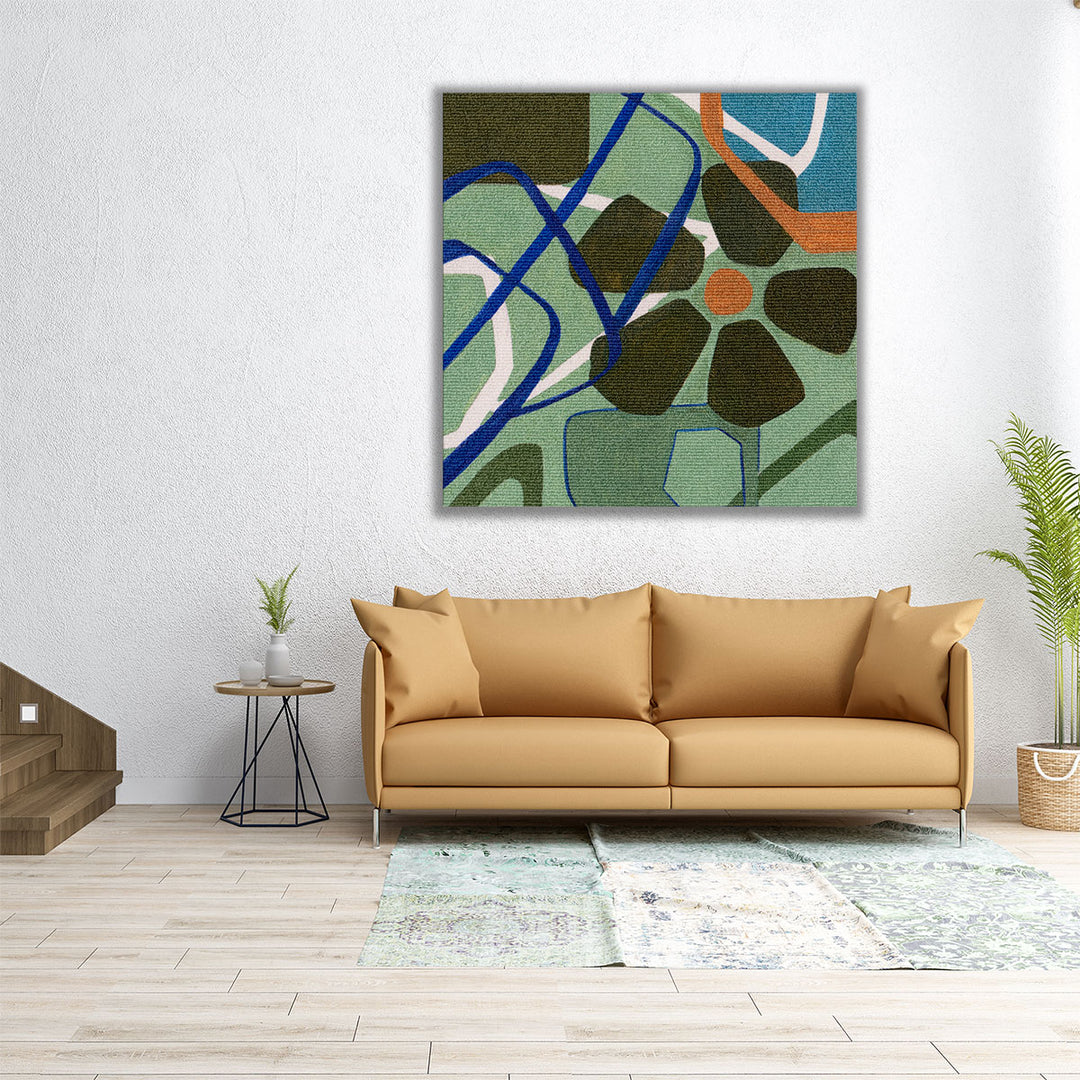 Rug Abstraction II - Canvas Print Wall Art