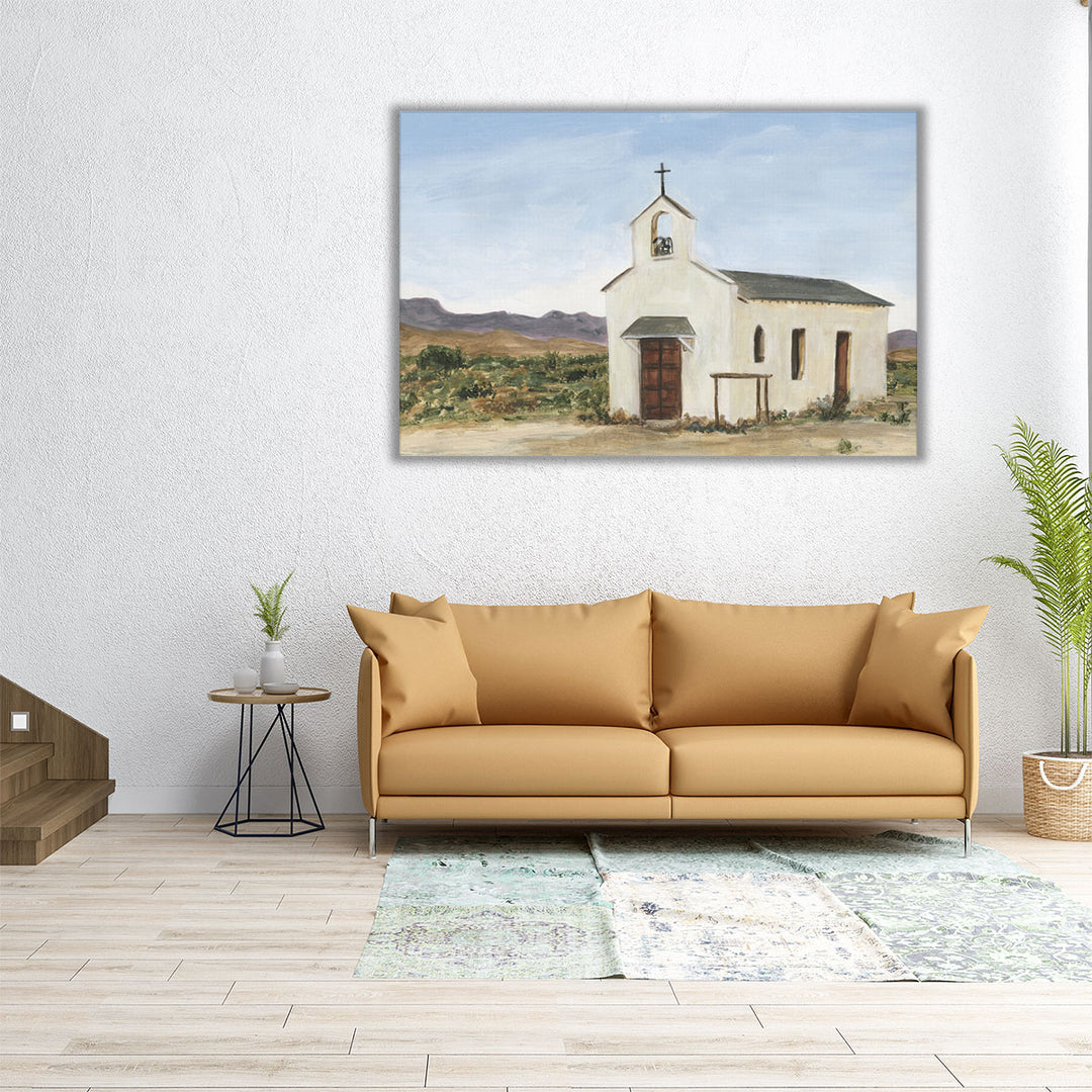 Desert Chapel I - Canvas Print Wall Art