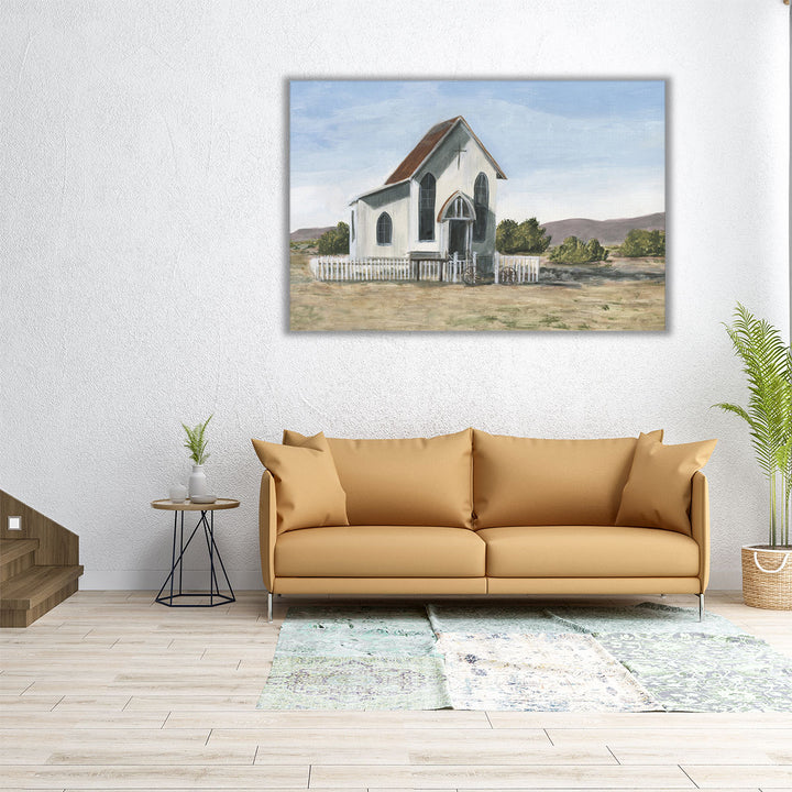 Desert Chapel II - Canvas Print Wall Art