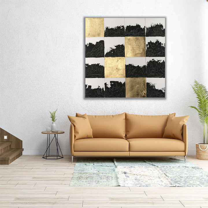 Polarized Squares II - Canvas Print Wall Art