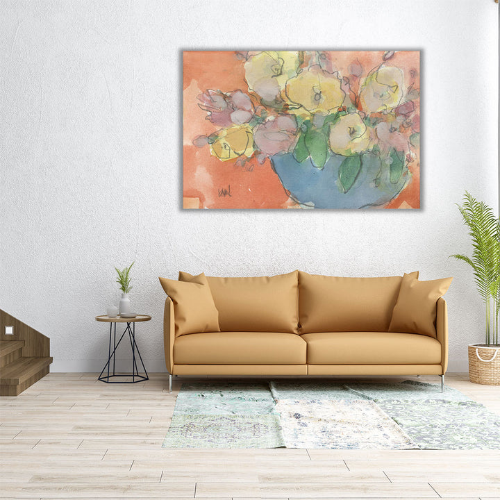 The Embrace Bouquet II - Canvas Print Wall Art