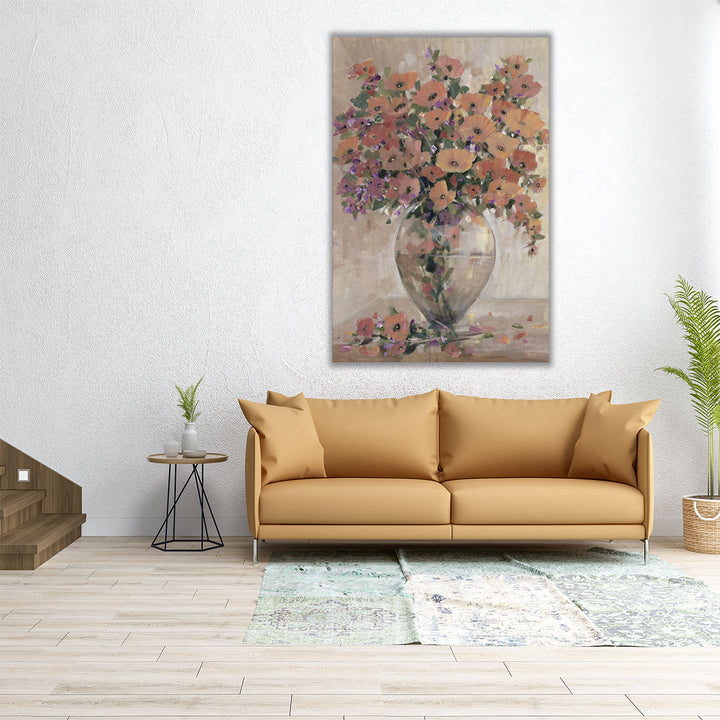 Flower Decoration I - Canvas Print Wall Art