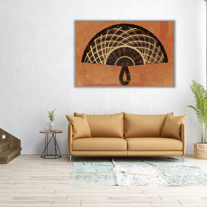 Woven Fans I - Canvas Print Wall Art