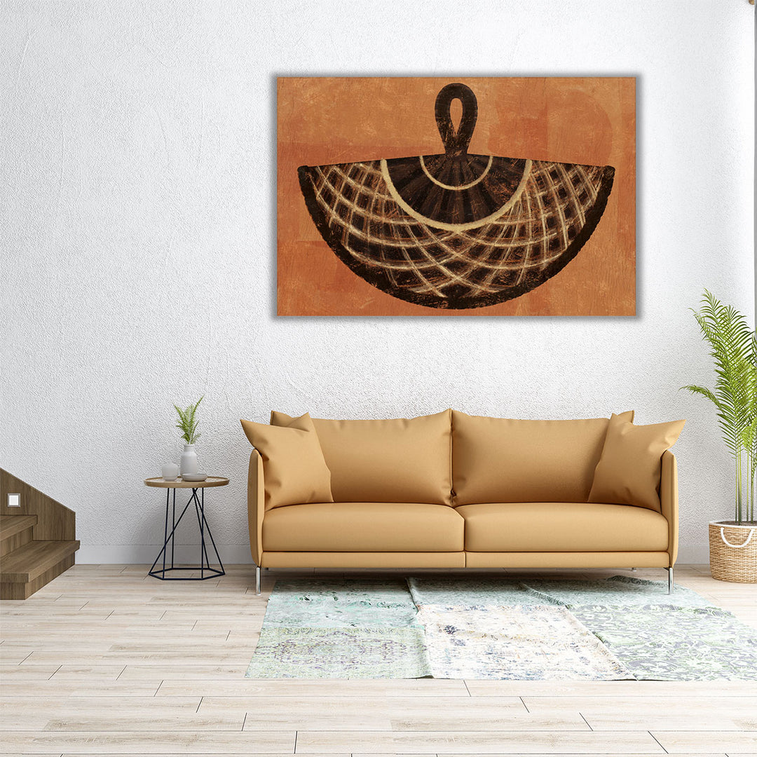 Woven Fans II - Canvas Print Wall Art