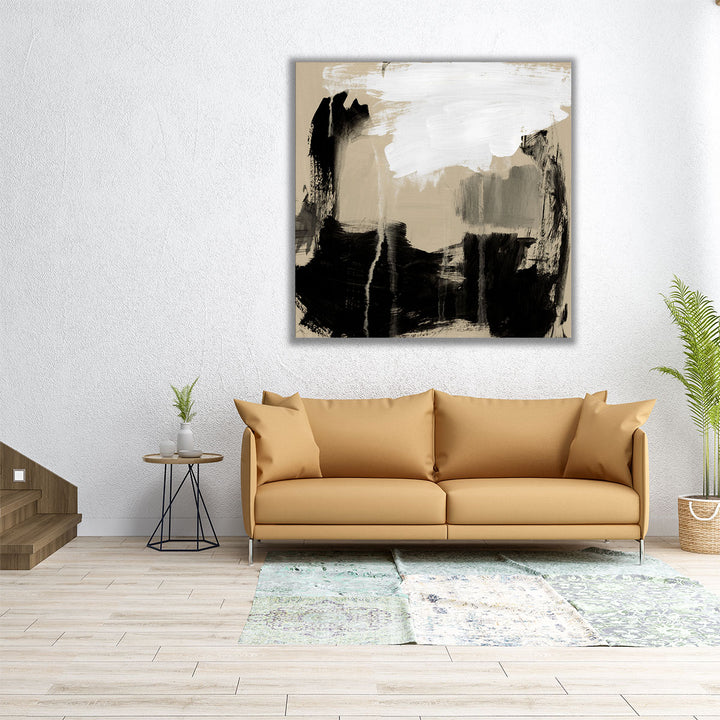 Onyx Equilibrium I - Canvas Print Wall Art