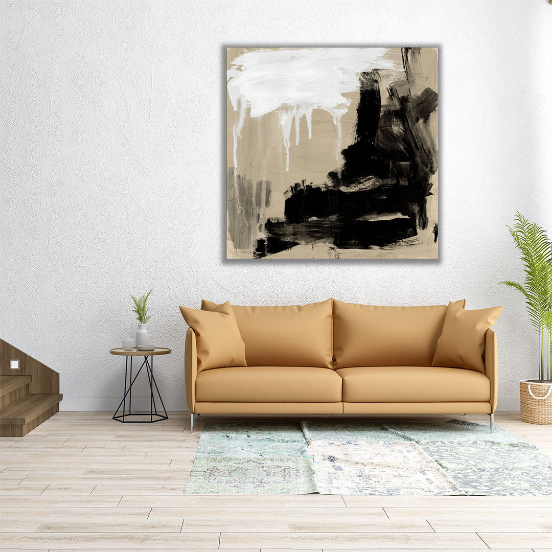 Onyx Equilibrium II - Canvas Print Wall Art