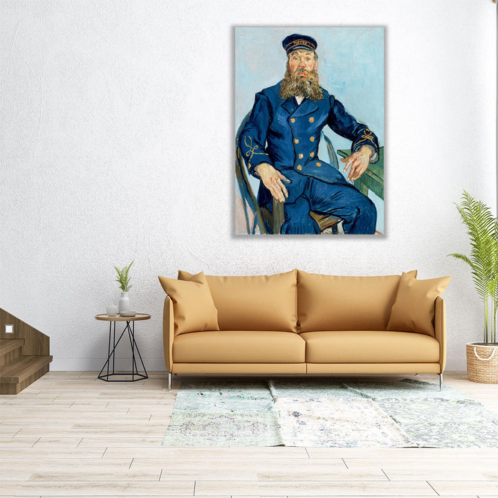 Portrait of the Postman Joseph Roulin, 1888 - Canvas Print Wall Art