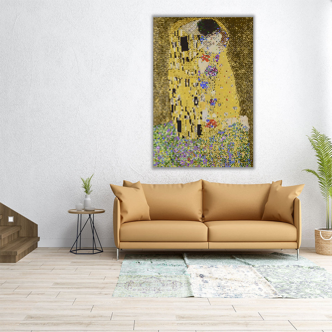 Famous Pixel Paintings I - Canvas Print Wall Art