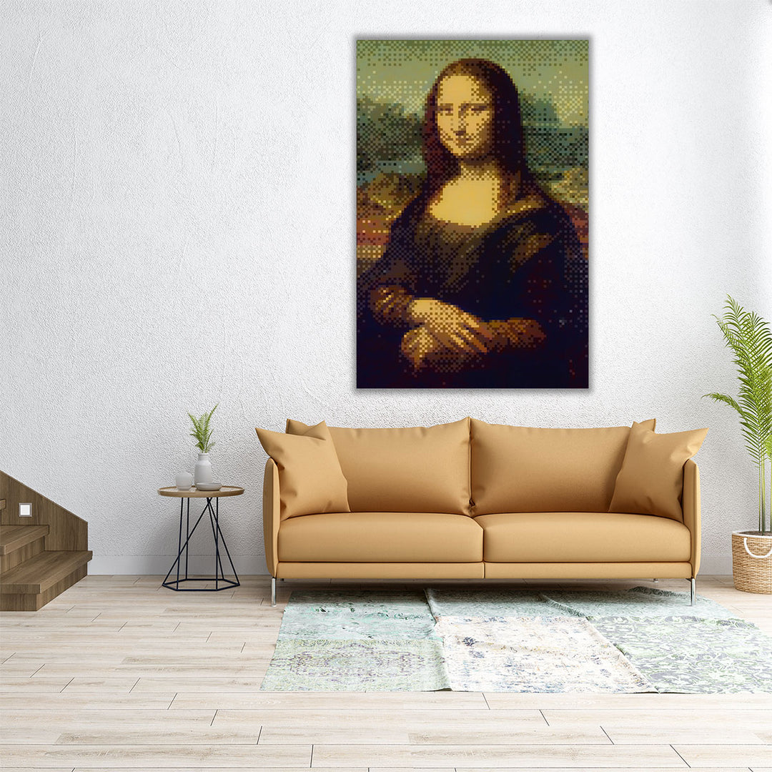 Famous Pixel Portraits II - Canvas Print Wall Art