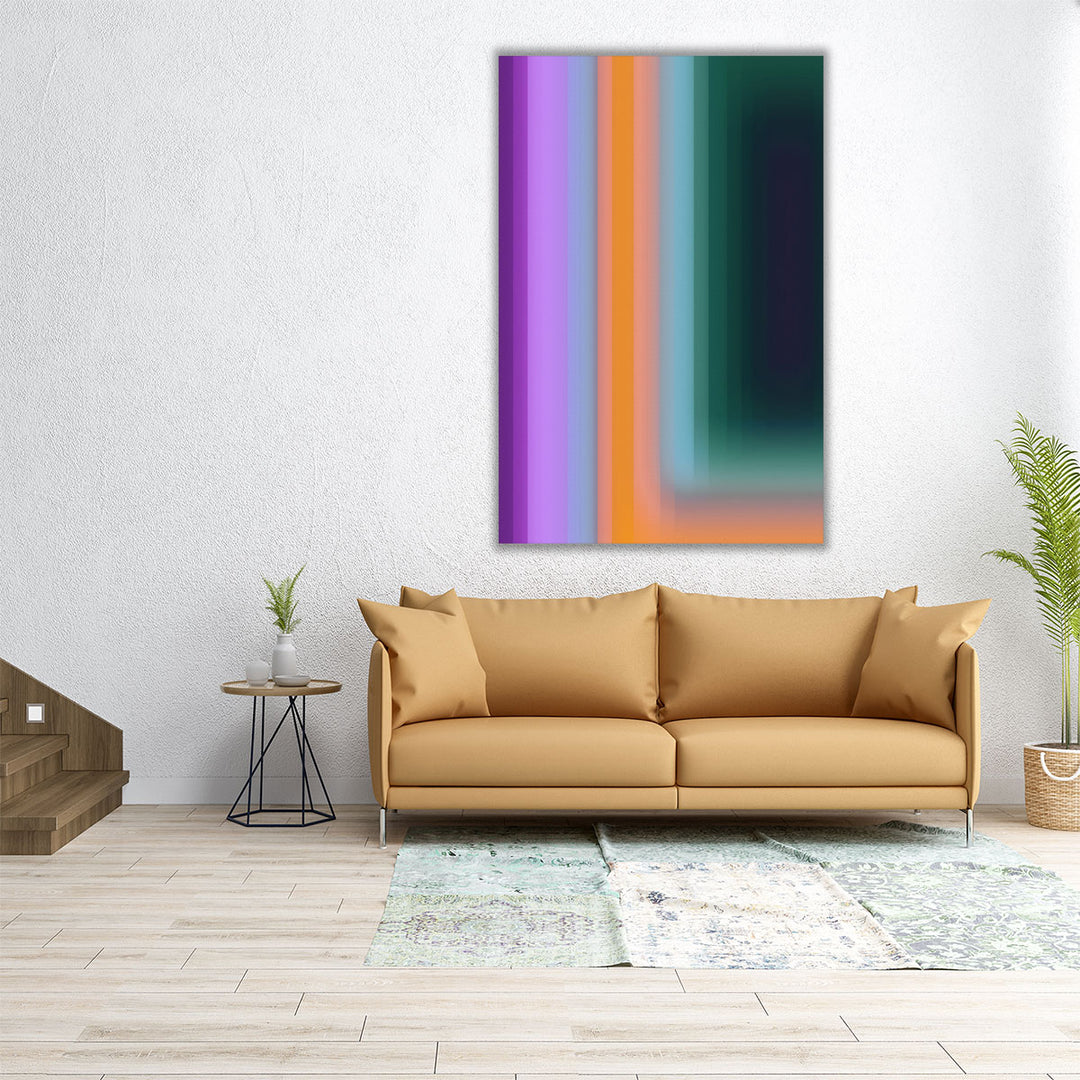 Glitch Sequence I - Canvas Print Wall Art