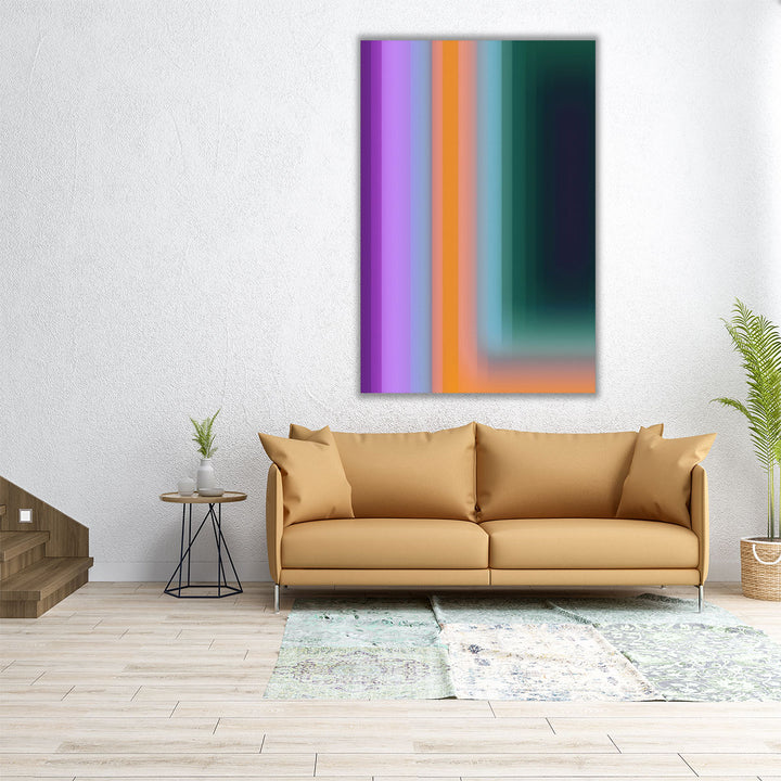 Glitch Sequence I - Canvas Print Wall Art