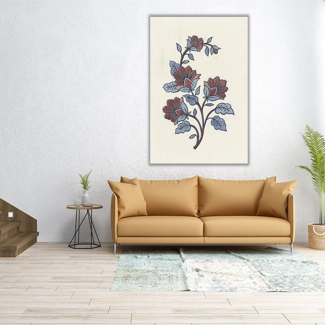 Hand Drawn Blooms II - Canvas Print Wall Art