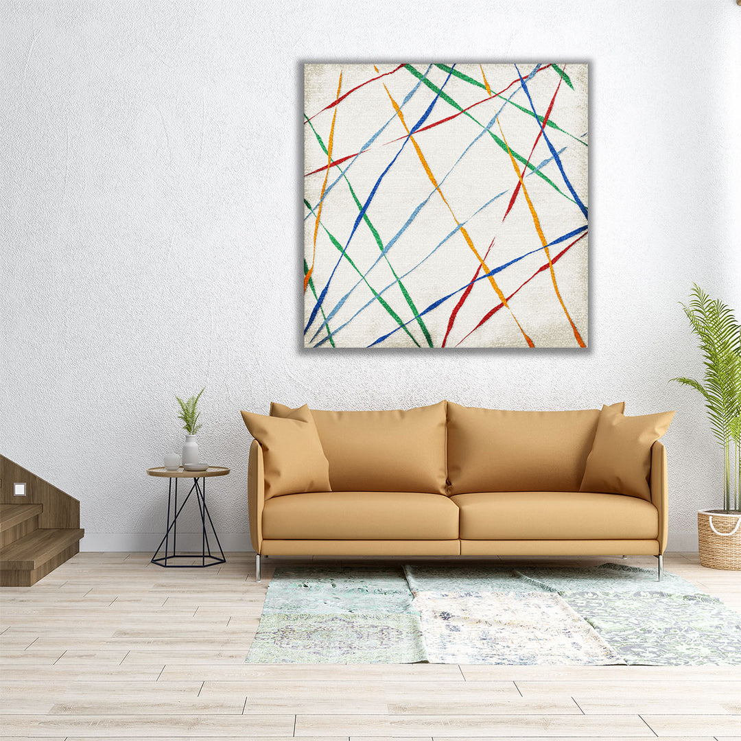 Crisscrossed - Canvas Print Wall Art