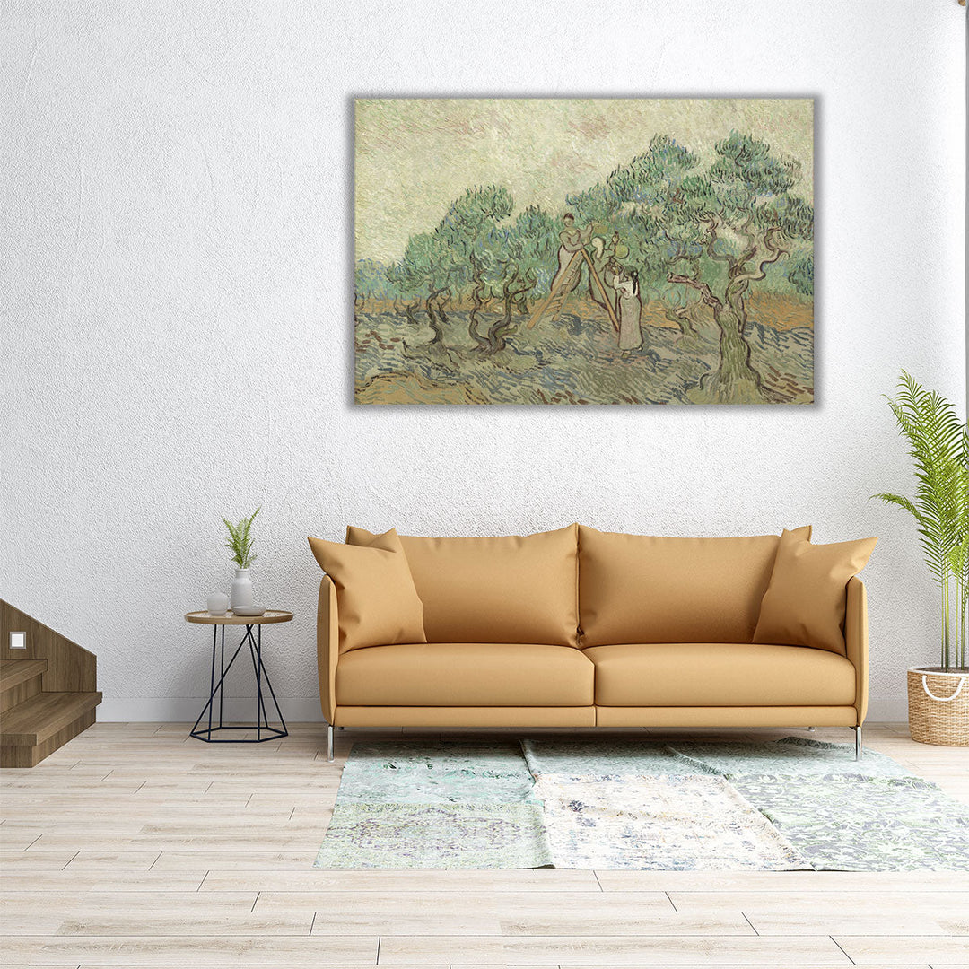 The Olive Orchard, 1889 - Canvas Print Wall Art