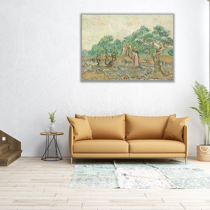 The Olive Orchard, 1889 - Canvas Print Wall Art