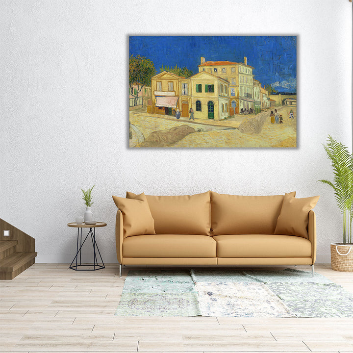 The Yellow House, 1888 - Canvas Print Wall Art