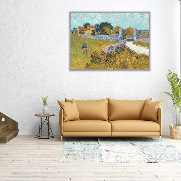 Farmhouse in Provence, 1888 - Canvas Print Wall Art