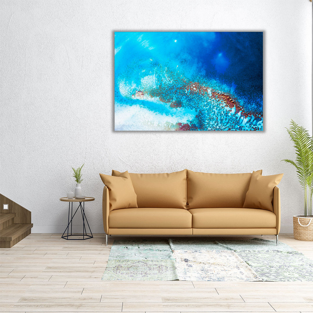 Into The Blue - Canvas Print Wall Art