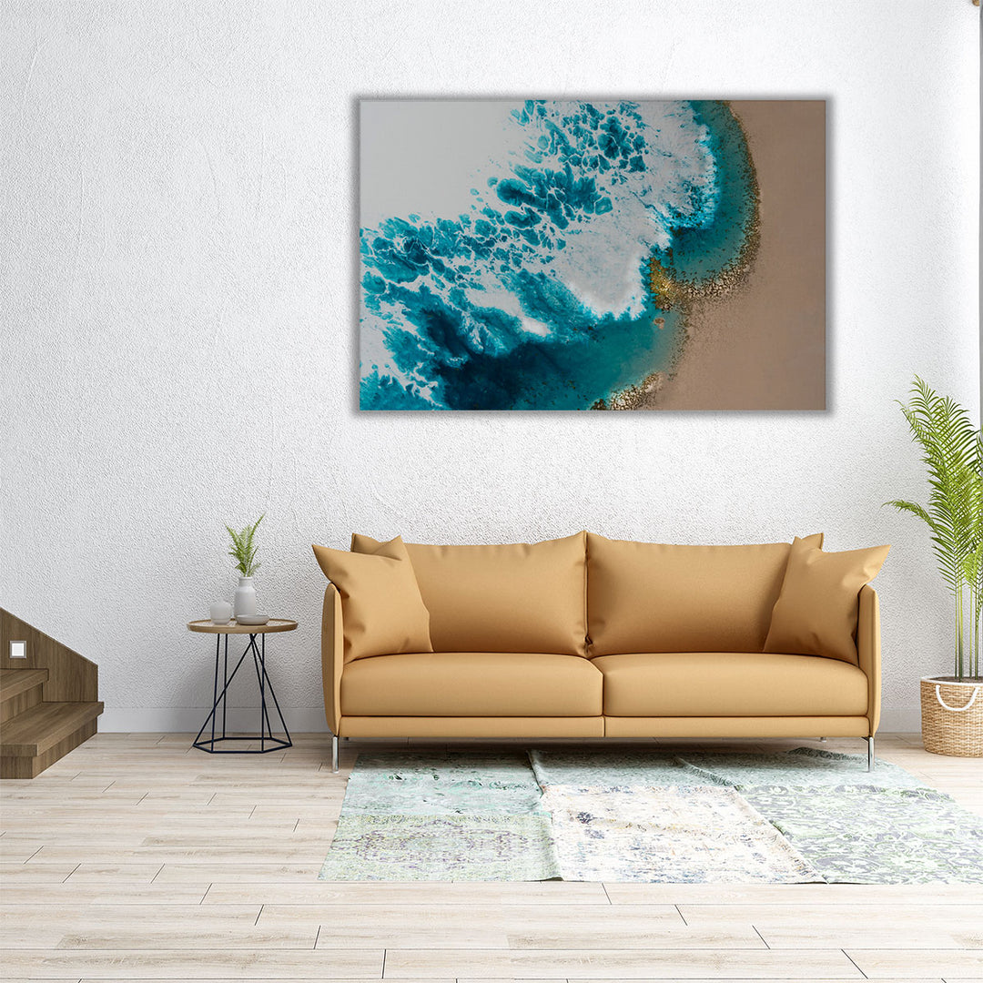 Sunset Beach - Canvas Print Wall Art