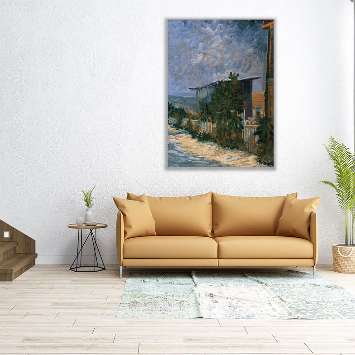 Shelter on Montmartre, 1887 - Canvas Print Wall Art
