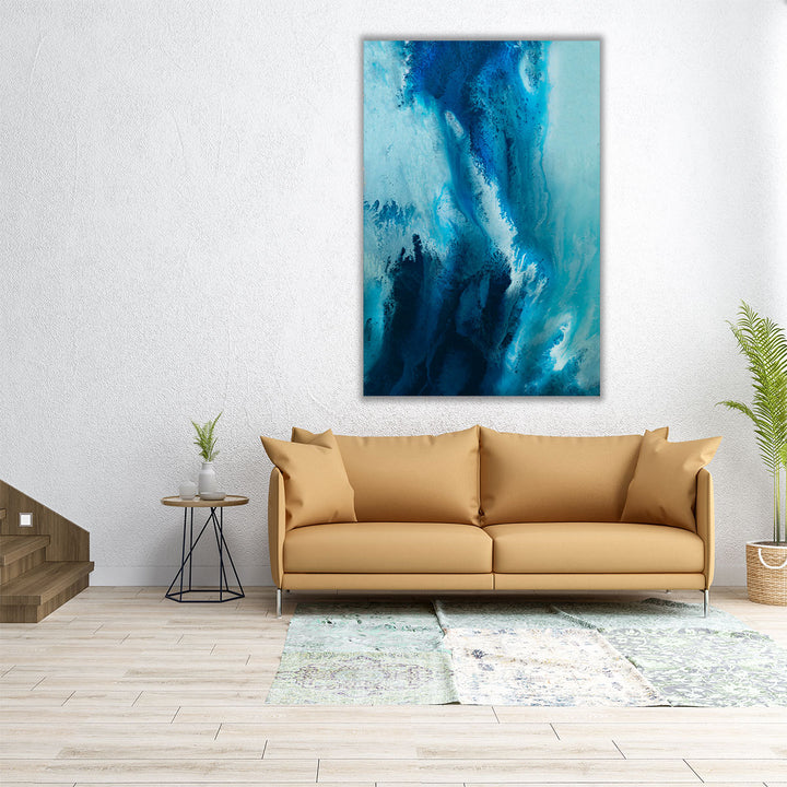 Ocean's Embrace - Canvas Print Wall Art